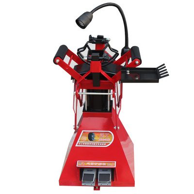 Air Operated Tire Changer Spreader Pneumatic Tire Repair Machine Foot Pedal Red