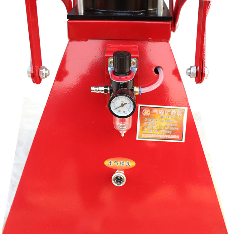 Air Operated Tire Changer Spreader Pneumatic Tire Repair Machine Foot Pedal Red