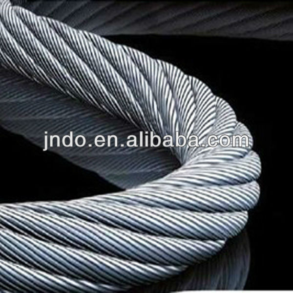 Dia 26mm 8xk26s+IWRC Galvanized Steel Wire Rope