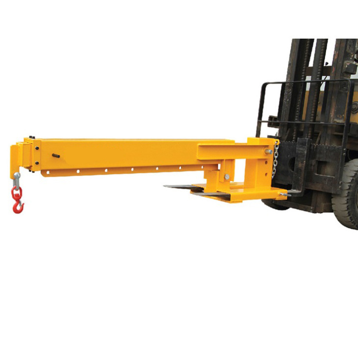 Telescopic Fork Mounted Jibs&Forklift&Locking screw&Swivel hook