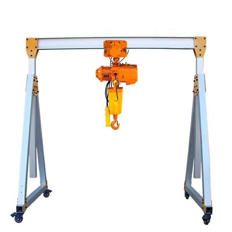 Spare Parts Provided Frame Adjustable Portable Mobile Gantry Crane Hot Selling CE Customized 7.5 Tons United Kingdom 2 Years 100