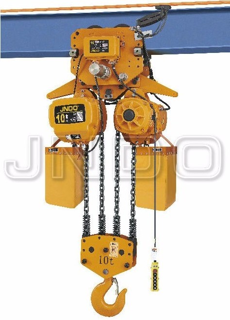 CE Supplier Heavy Duty 5 Ton Ring Chain Electric Hoist Crane with trolley Electric Chain Hoist