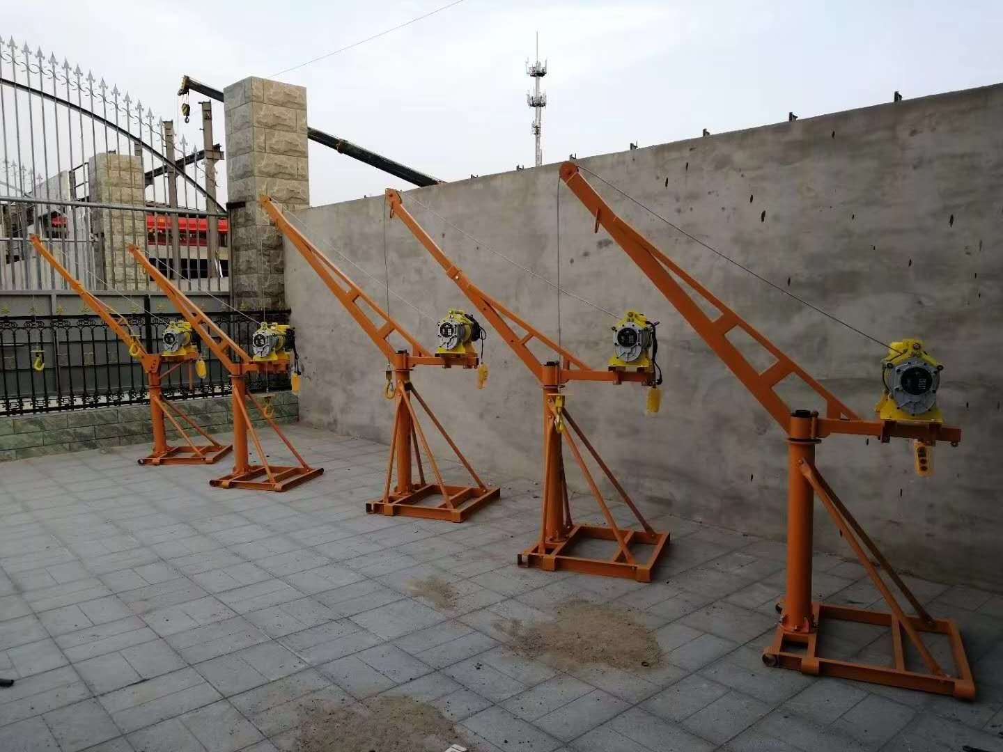 30m mini lifting crane/swing arm hoist