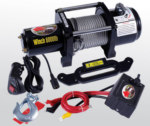 7 ton 15000lbs electric winch for hoist with control box