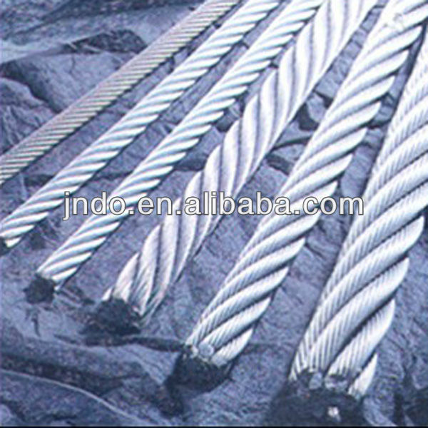 Dia 26mm 8xk26s+IWRC Galvanized Steel Wire Rope