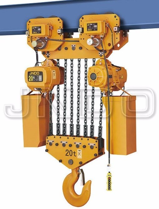 CE Supplier Heavy Duty 5 Ton Ring Chain Electric Hoist Crane with trolley Electric Chain Hoist