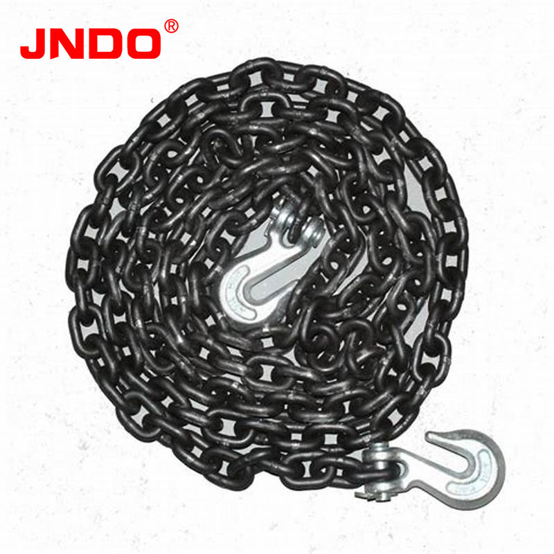 factory supply galvanized G70 G80 steel chain heavy duty pickup tow truck chains