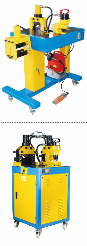 Customizable Hole Punching Cutting Bending Angle Steel Busbar Processing Machine