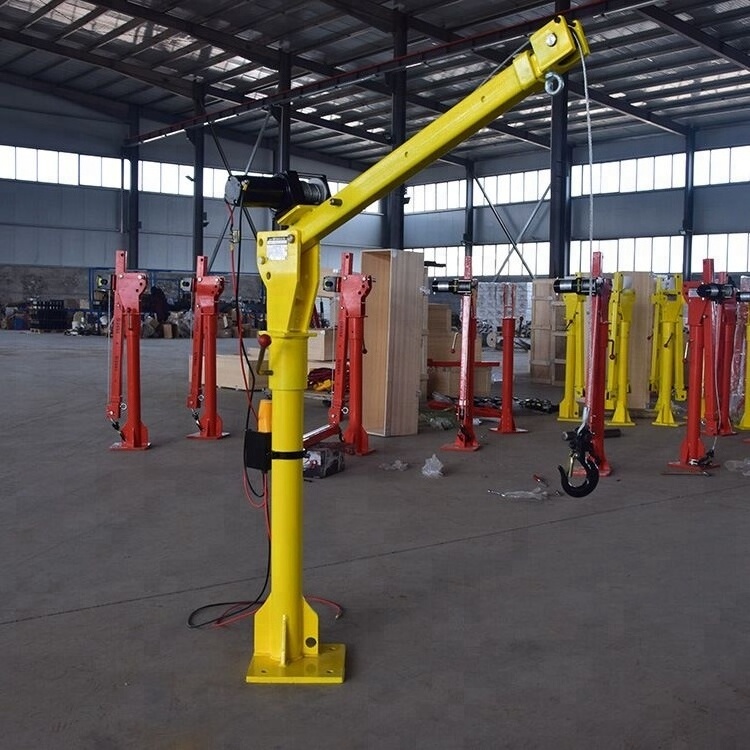 JNDO DC12V/24V/220V/380V 500kg 800kg 1000kg Small Lift Truck Crane Cheap Price Mini Pickup Hydraulic Truck