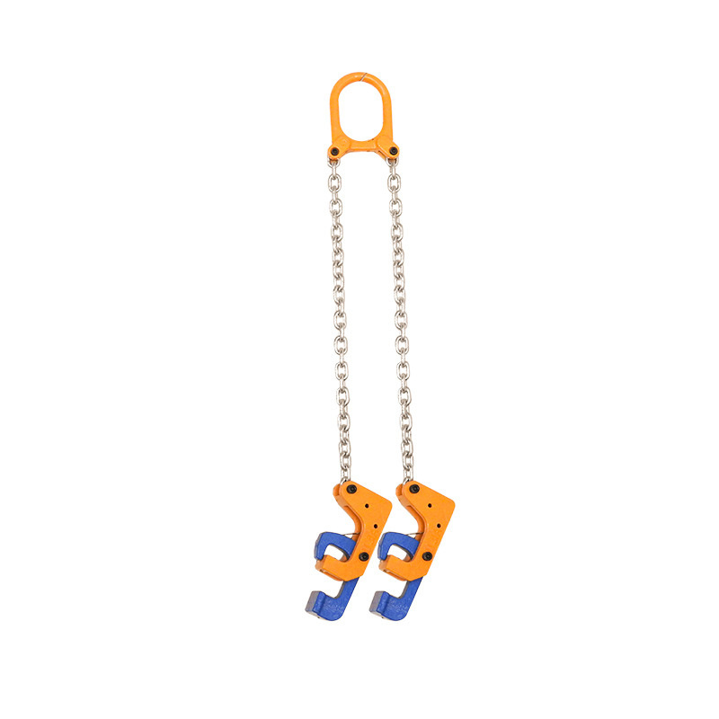 0.2t 0.5t 0.6t 1t 1.5t forklift lifting chain locking ring double singular vertical hand barrel lid lifter drum clamps