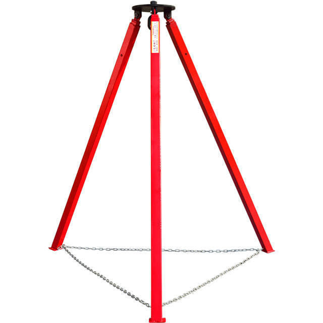 1.7M 3M 1000KG lifting tool rescue tripod telescopic lifting tripod with hoist free stretch 360 degree rotation