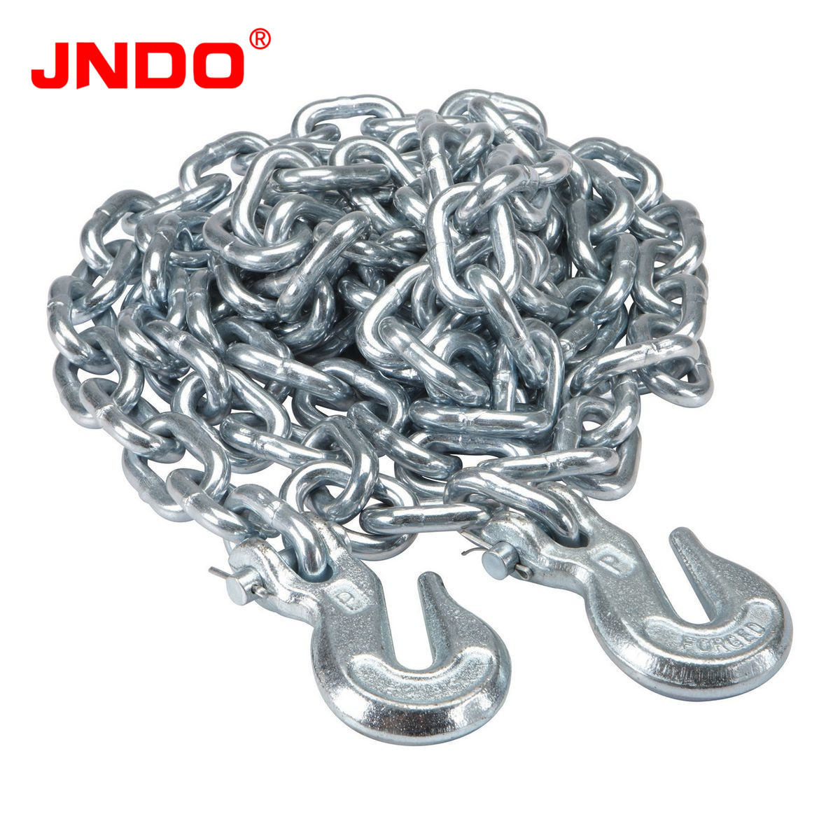 factory supply galvanized G70 G80 steel chain heavy duty pickup tow truck chains