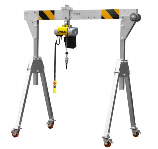 Spare Parts Provided Frame Adjustable Portable Mobile Gantry Crane Hot Selling CE Customized 7.5 Tons United Kingdom 2 Years 100