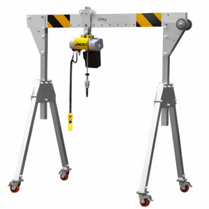 Spare Parts Provided Frame Adjustable Portable Mobile Gantry Crane Hot Selling CE Customized 7.5 Tons United Kingdom 2 Years 100