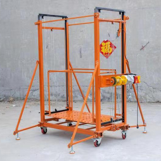 decoration ladder  electric wall construction scaffolding platform electric scaffolding