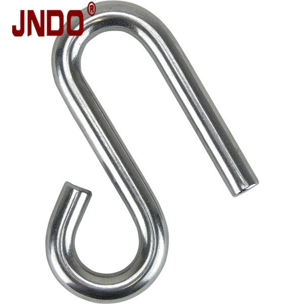 High Quality Stainless Steel Mental Long Arm Wall S Shaped Hooks S Hook