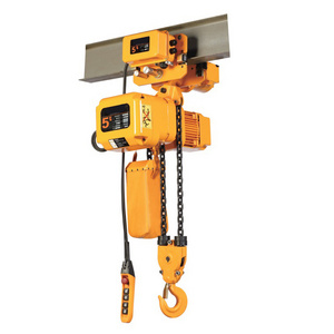 CE Supplier Heavy Duty 5 Ton Ring Chain Electric Hoist Crane with trolley Electric Chain Hoist