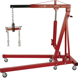 engine lifter crane 1Ton 2 ton Hydraulic Folding Shop Crane Engine Hoist