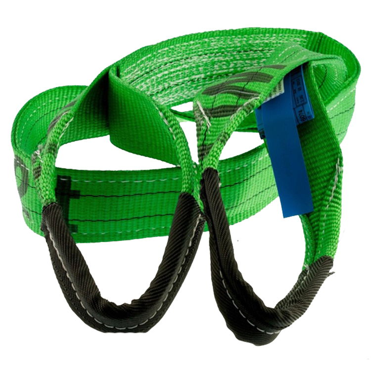 20t 30t 40t crane belt lifting 100% polyester webbing sling 10 ton lifting belt