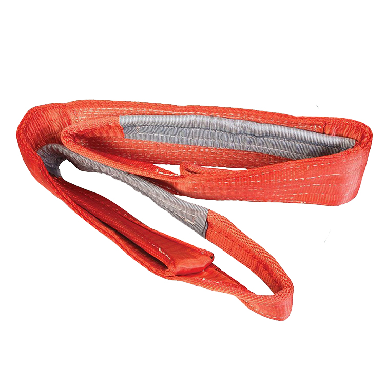 20t 30t 40t crane belt lifting 100% polyester webbing sling 10 ton lifting belt