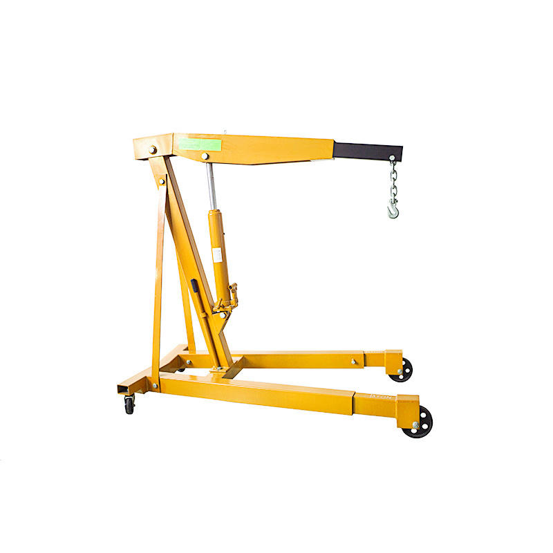 2ton foldable engine crane  for machinery repair shops