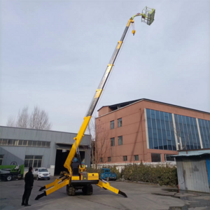 8Ton9ton10ton Load Telescopic Boom Mobile Crane Lifting Equipment Crawler Lift Crane Narrow Space Folding Spider Lifting Crane