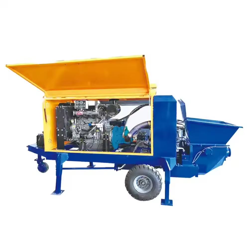 Mini Concrete Pump Concrete Pumps Small Concrete Mixer with Pump