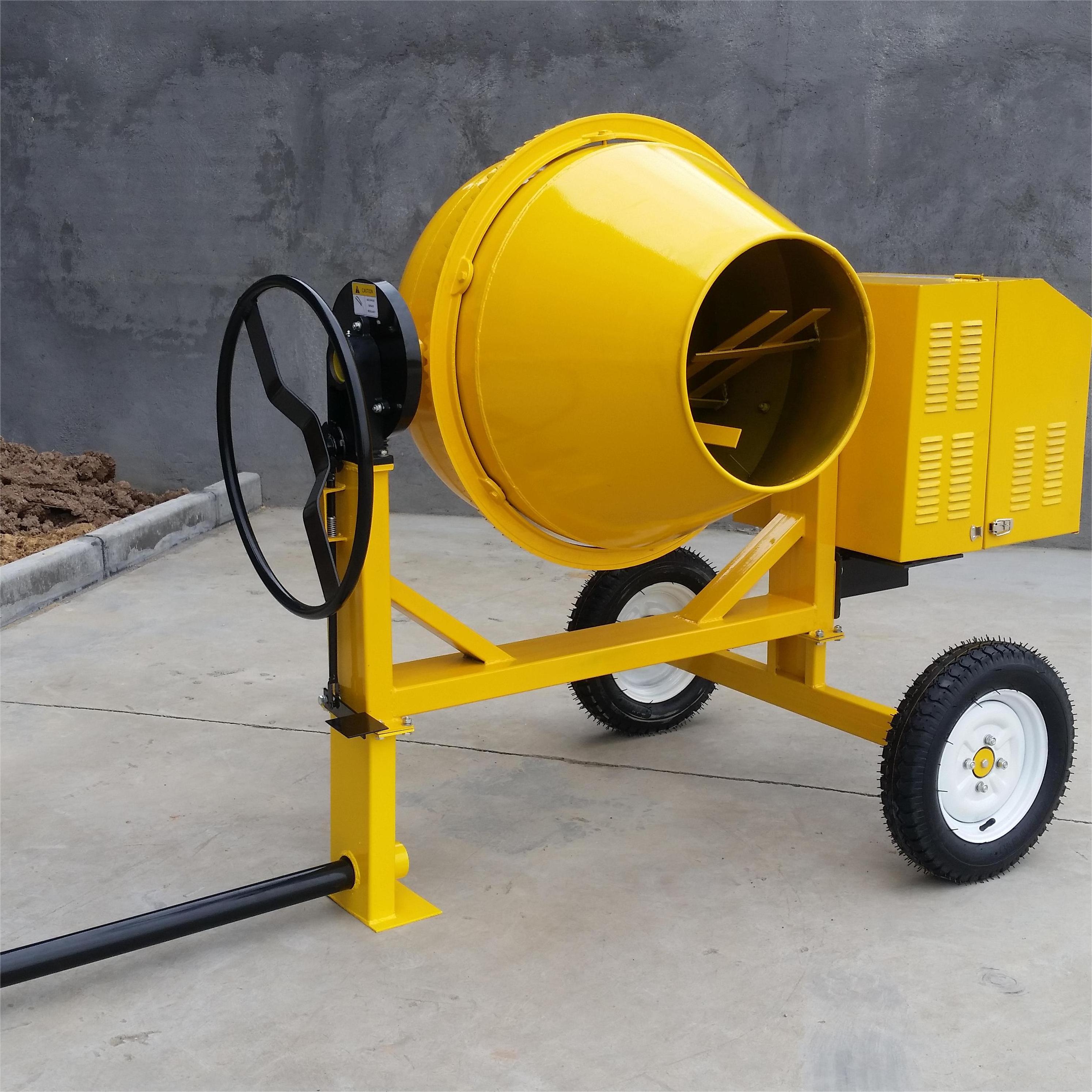 Mounted Food Grade Rotating Drum 120l Portable Diesel Oil Car Mix Ribbon Type Used Concrete Mixer For Sale