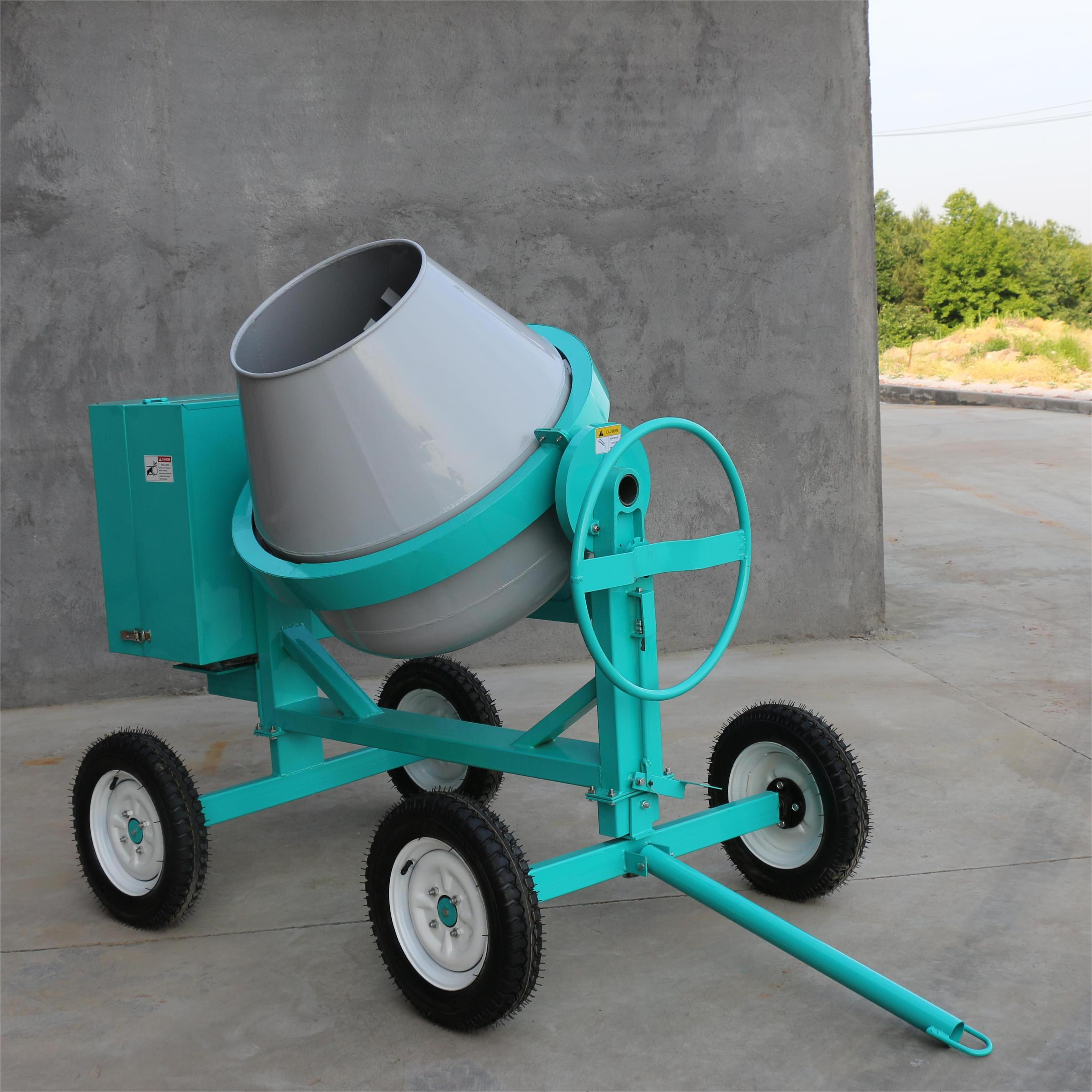 Mounted Food Grade Rotating Drum 120l Portable Diesel Oil Car Mix Ribbon Type Used Concrete Mixer For Sale