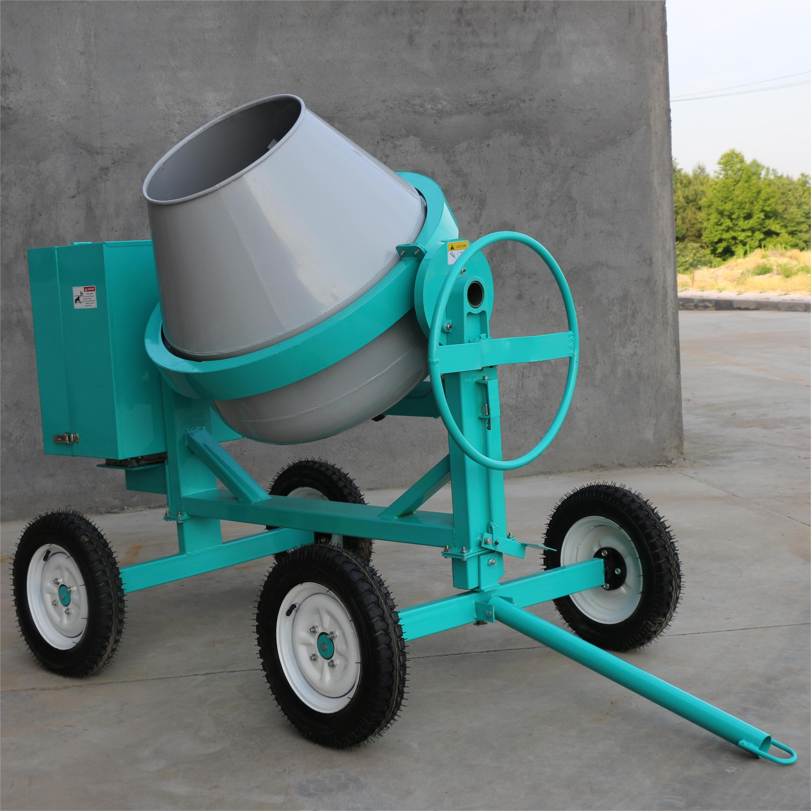 Mounted Food Grade Rotating Drum 120l Portable Diesel Oil Car Mix Ribbon Type Used Concrete Mixer For Sale