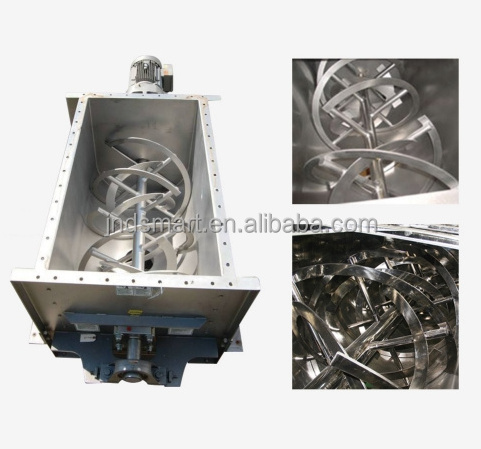 500l-1000L Horizontal Ribbon Spiral Blender Mixer with Manufacturer customized