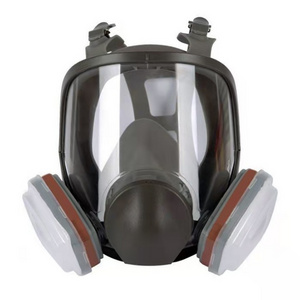 Chemical Industrial Anti-Gas Silicon Safety Work Full-Face Mask 6800 with Activated Charcoal