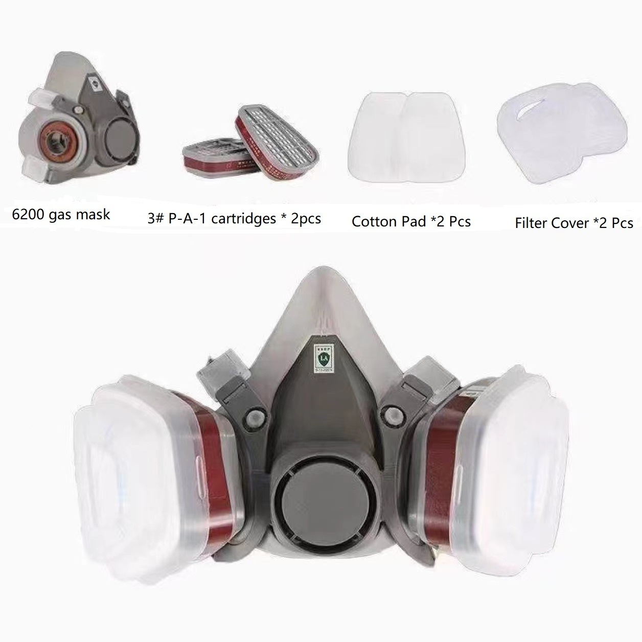 hot sell 2024 half face mask respirator with CE certification