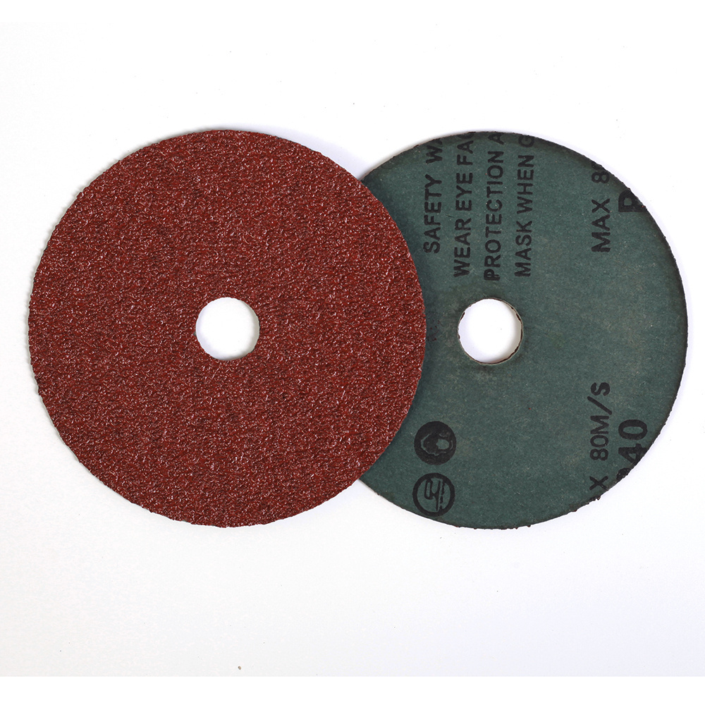 Rigid-soft moderately sharp wear-resistant grinding wheel fiber disc quick change fiber disc