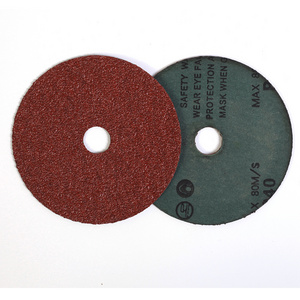 Rigid-soft moderately sharp wear-resistant grinding wheel fiber disc quick change fiber disc