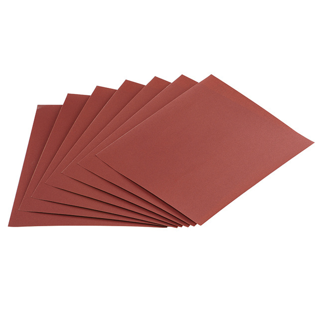 China Manuufacturers Sandpaper P60-10000 Sand Paper Wet Dry Waterproof Abrasive Sanding Sheets Metal Glass Polishing Finishing