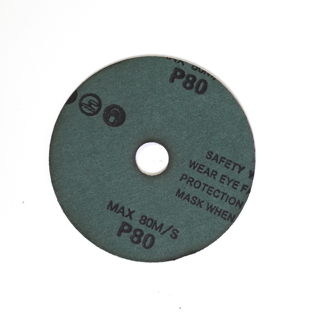 Rigid-soft moderately sharp wear-resistant grinding wheel fiber disc quick change fiber disc