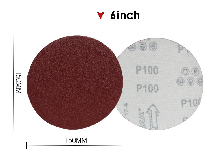 6inch zirconia alumina sanding disc