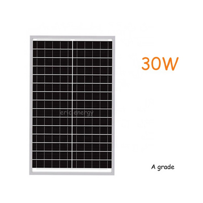 A Grade Small Solar Panel 12v 18v 24v 20w 30w 40w 50w 60w 100w Photovoltaic Panels Solar Panels