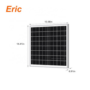 Wholesale small power 20w 30w 50w mono / poly solar panels for solar lamp