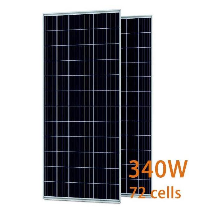 Polycrystalline Photovoltaic Panel 340 Watt Solar Panel