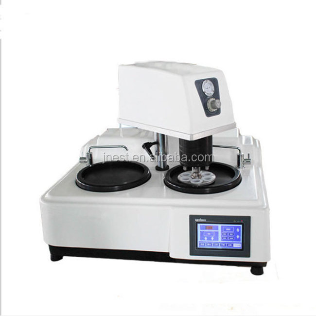 250mm double disc automatic metallographic sample grinding polishing machine