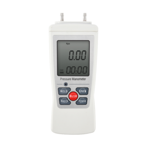 EGDH Differential Pressure Meter 0-500kpa Handheld Digital Display Clean Room Differential Pressure Meter Tester