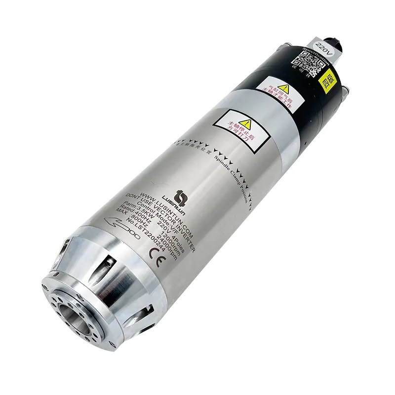 3.5KW 3.7KW 24000rpm ATC CNC Router Spindle Motor BT30 ATC Spindle For Steel Metal Milling