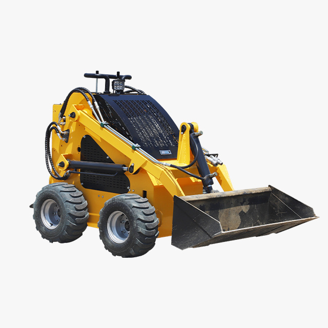 enclosed sweeper loader Can install snow blower loader, Small sliding machine, multifunctional sliding loader