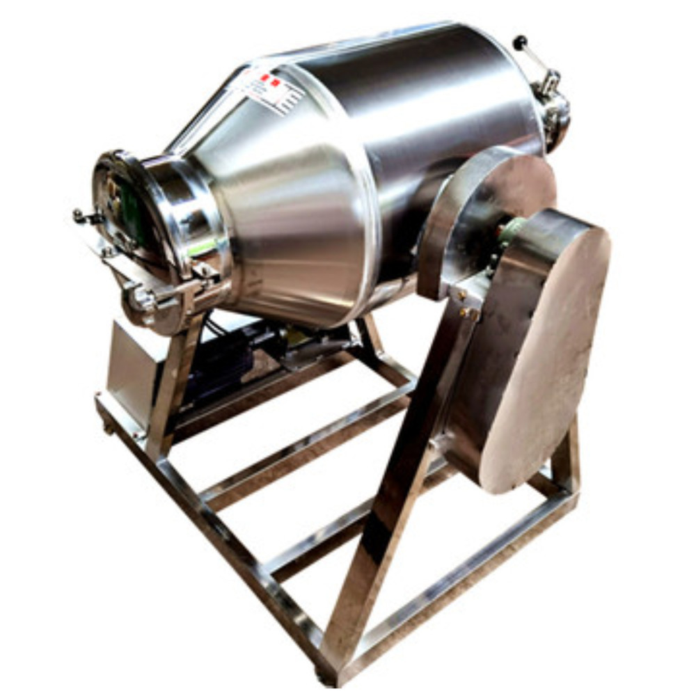 Dry powder spice premix premixer 50KG100KG200KG stainless steel drum mixer