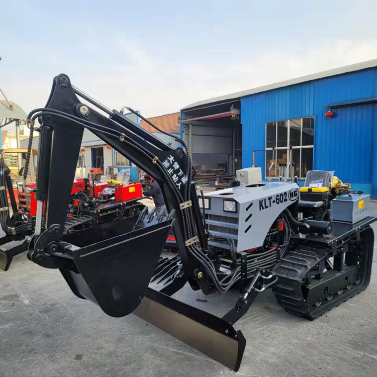 Cultivated Crawler Tractor Farm cultivator rotary tiller 50HP 80HP small crawler tractors