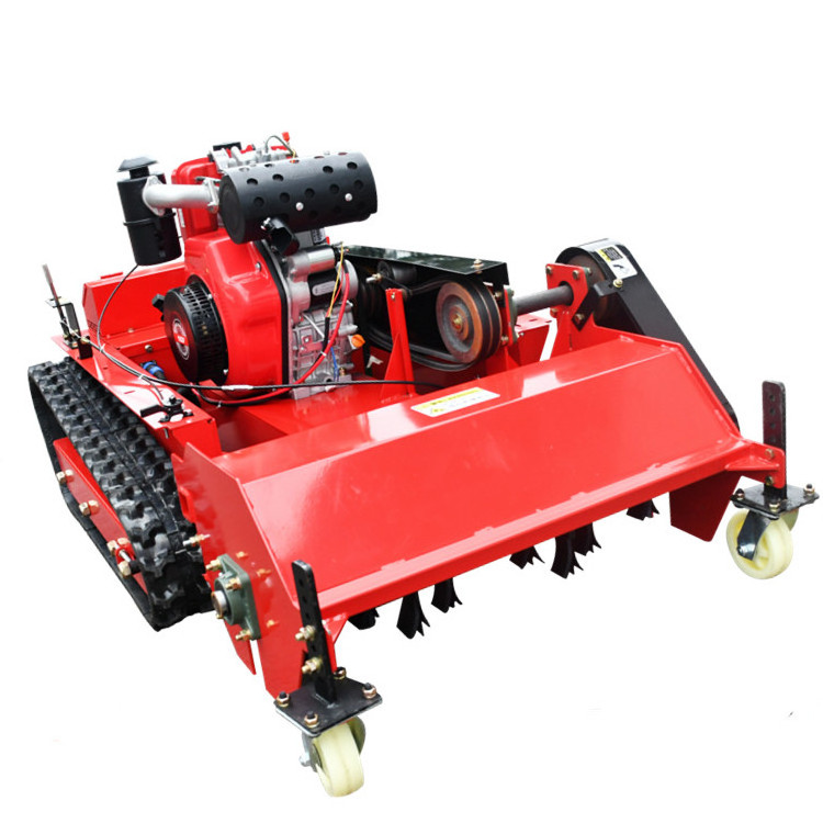 800mm Flail Mower And Zero Turn Lawn Mower Made  remote control intelligent robot lawn mower