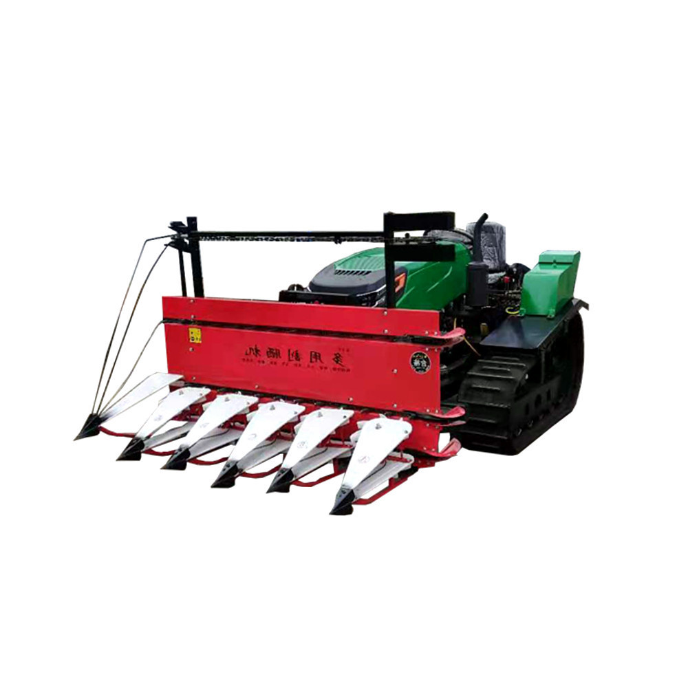 mini paddy cutter harvester price Multifunction Automatic  Tractor Reaper