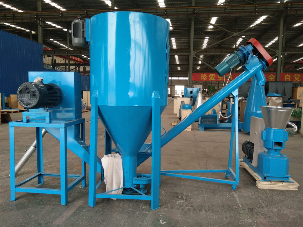 300kg 500kg 1t/h small farm used livestock poultry cattle feed pellet mill/animal feed pallet machine production line